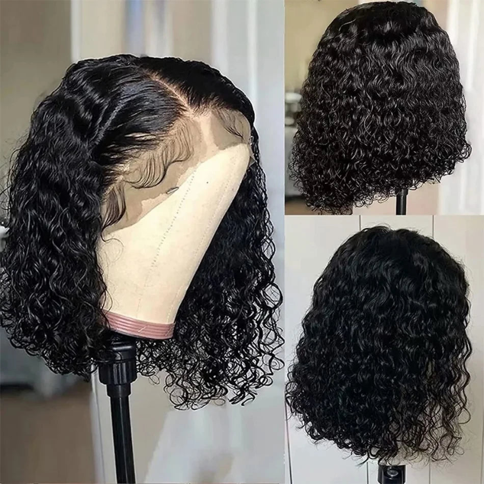 Deep Wave Short Bob Wig