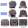 Deep Wave Short Bob Wig