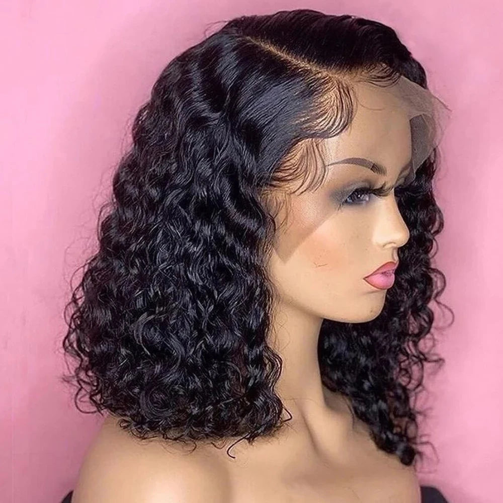 Deep Wave Short Bob Wig